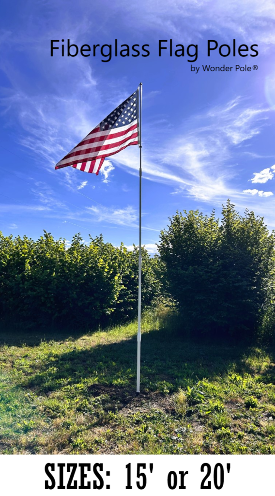 In-Ground Fiberglass Flag Pole Kit